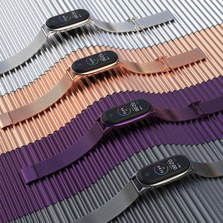 Armband für XIAOMI MI SMART BAND 7 Tech-Protect Milaneseband gold