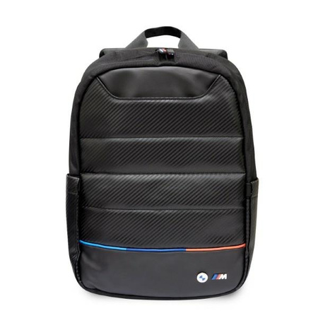 Rucksack LAPTOP 16" BMW Carbon&Nylon Tricolor (BMBP15PUCARTCBK) schwarz