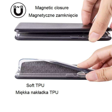 Etui Smart Diva do iPhone 15 Pro 6,1" różowo-złote