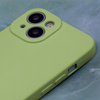 Nakładka Silicon do iPhone 15 Pro 6,1" miętowy