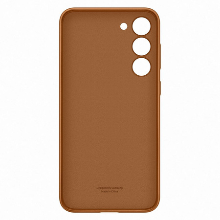 Samsung Leather Cover case for Samsung Galaxy S23+ genuine camel leather case (EF-VS916LAEGWW)