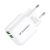 Wozinsky CUWCW 2.4A 2 x USB-A wall charger - white