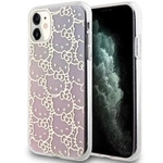 Hello Kitty IML Gradient Electrop Crowded Kitty Head Case for iPhone 11 / Xr - Pink