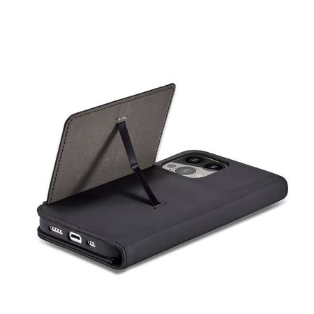 Magnetkartenetui für Samsung Galaxy S23 Flip Cover Wallet Stand schwarz