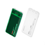 WEKOME WP-353 Vanguard Series - Power bank 10000 mAh PD 20W + QC 22.5W (Zielony / Przezroczysty)