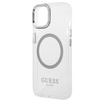 Guess Metal Outline MagSafe - Etui iPhone 14 (przezroczysty)