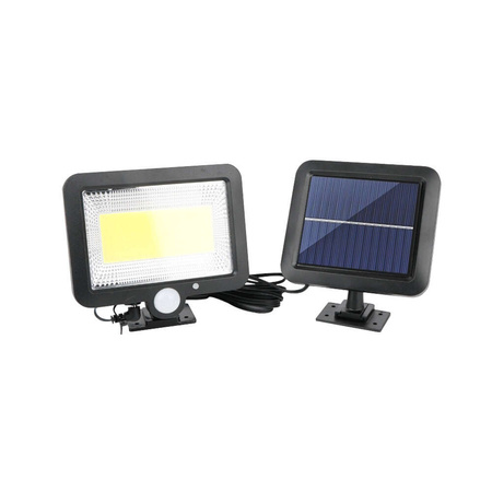 Lampa solarna LED SUNARI FLS-06 COB PIR 8W 600lm 6000K 1800mAh Li-Ion Forever Light