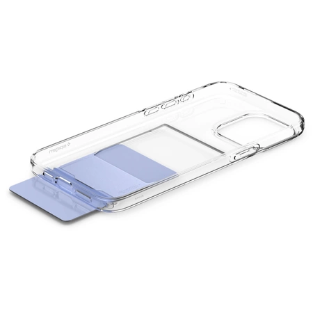 Etui Spigen Crystal Slot na iPhone 15 Pro Max - przezroczyste