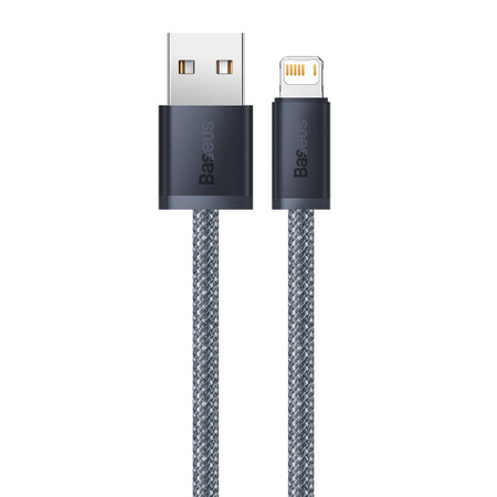 Baseus iPhone USB cable - Lightning 2m, 2.4A gray (CALD000516)