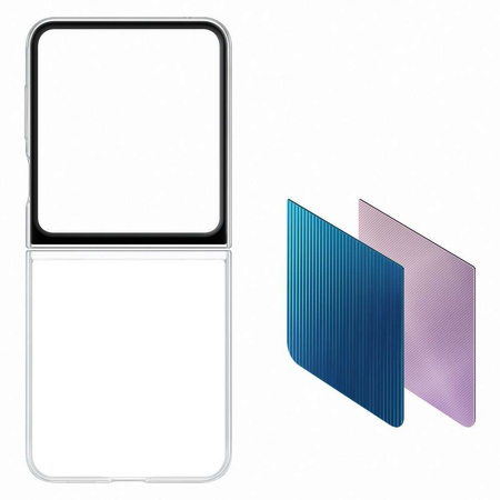 FlipSuit Silikonhülle für Samsung Galaxy Z Flip 5 – transparent