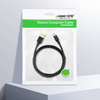 Ugreen 5-pinowy pozłacany  kabel USB - mini USB 0,5m czarny (US132)