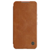 Nillkin Qin Leather Pro Case Hülle für Samsung Galaxy S22+ (S22 Plus) Kameraschutz Holster Cover Flip Cover Braun