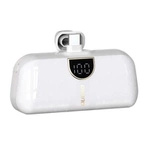 Mini bag-shaped Dudao K20SC power bank USB-C 5000mAh - white