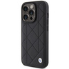 BMW Leather Quilted case for iPhone 15 Pro Max - black