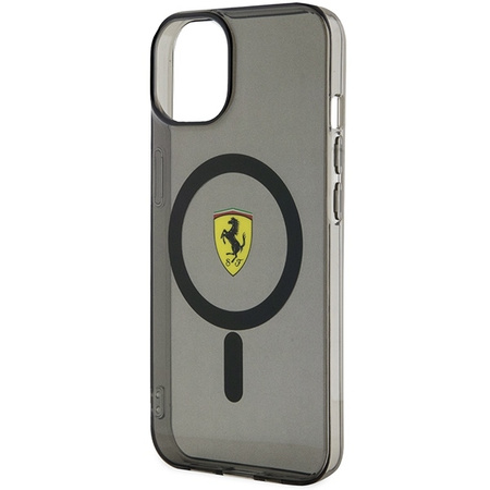 Ferrari FEHMP14MURKK iPhone 14 Plus 6.7" black/black hardcase Translucent Magsafe