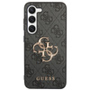 Guess 4G Big Metal Logo - Etui Samsung Galaxy S23 (szary)