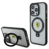 Ferrari FEHMP15LUSCAH iPhone 15 Pro 6,1&quot; transparentes Hardcase Ring Stand 2023 Collection MagSafe