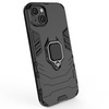 Ring Armor case for iPhone 14 Plus armored cover magnetic holder ring black