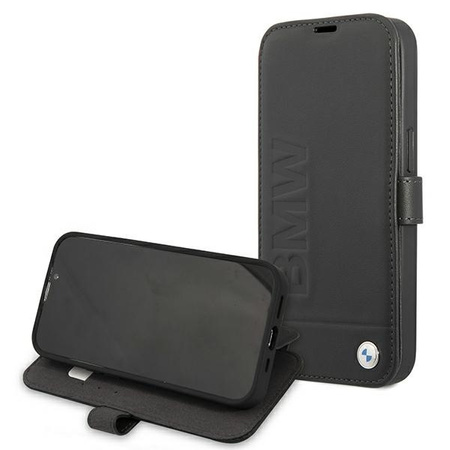 Case BMW BMFLBKP13SSLLBK iPhone 13 mini 5.4 &quot;black / black book Signature