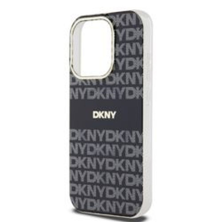 DKNY DKHMP14LHRHSEK iPhone 14 Pro 6.1" czarny/black hardcase IML Mono & Stripe MagSafe