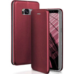 Case XIAOMI 13 Leatherette Wallet Flip Elegance (Magnetic) burgundy