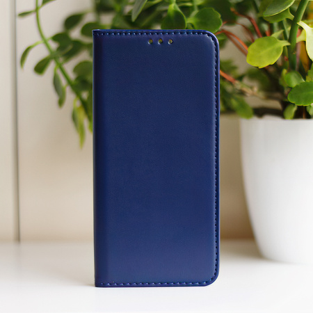 Etui Smart Magnetic do Xiaomi Redmi Note 13 Pro 4G granatowe