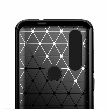 Etui HUAWEI Y6P Pancerne Carbon czarne