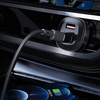 Acefast Autoladegerät 66W 2x USB Typ C / USB, PPS, Power Delivery, Quick Charge 4.0, AFC, FCP, SCP schwarz (B3 schwarz)