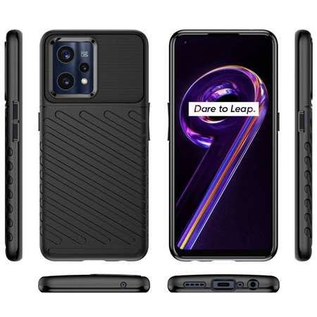 Schutzhülle SAMSUNG GALAXY M53 5G Nexeri Thunder Case schwarz