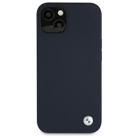 Etui BMW BMHCP13SSILNA iPhone 13 mini 5,4" granatowy/navy hardcase Silicone Signature