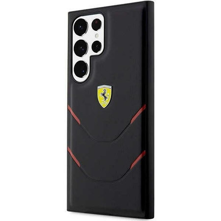 Ferrari FEHCS23LPBAK S23 Ultra S918 black/black hardcase Hot Stamp Lines