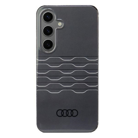 Audi IML Geometric Pattern Case S24 S921 czarny/black hardcase AU-IMLS24-A6/D3-BK