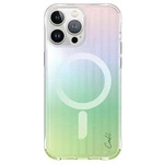 Uniq case Coehl Linear iPhone 15 Pro 6.1&quot; Magnetic Charging opal/iridescent