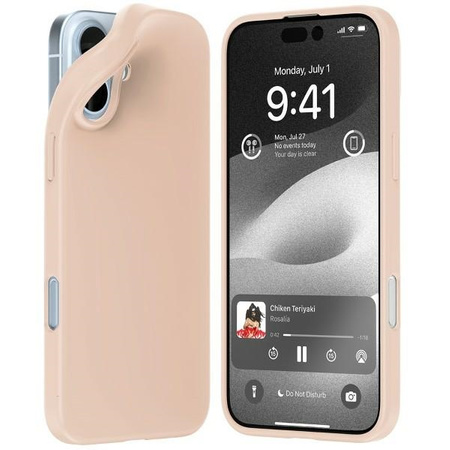 Mercury Soft iPhone 16 Plus 6.7" różowo piaskowy/pink sand