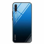 Etui Szklane Glass case Gradient IPHONE 11 PRO MAX czarno-niebieskie