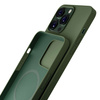 Apple iPhone 13 Pro Max - 3mk Hardy Silicone MagCase Alpine Green