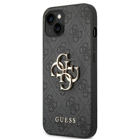 Guess GUHCP14S4GMGGR iPhone 14 6.1 &quot;gray / gray hardcase 4G Big Metal Logo