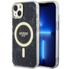 Guess GUHMP14SPCUMAK iPhone 14 6.1&quot; black/black hardcase Marble MagSafe