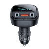 Acefast car charger 101W 2x USB Type C / USB, PPS, Power Delivery, Quick Charge 4.0, AFC, FCP black (B5)