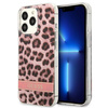 Schutzhülle IPHONE 13 PRO Guess Hardcase Leopard (GUHCP13LHSLEOP) rosa