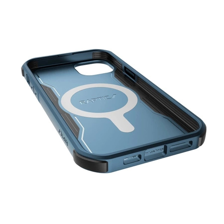 Raptic X-Doria Fort Case iPhone 14 Pro Max with MagSafe armored blue cover