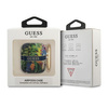 Schutzhülle APPLE AIRPODS Guess AirPods Flower Strap Collection (GUA2HHFLB) blau