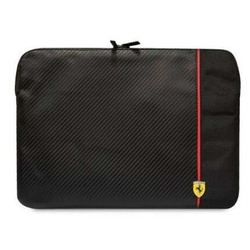 Original Handyhülle LAPTOP 14" Ferrari Sleeve Carbon&Smooth (FECS14AXBK) schwarz