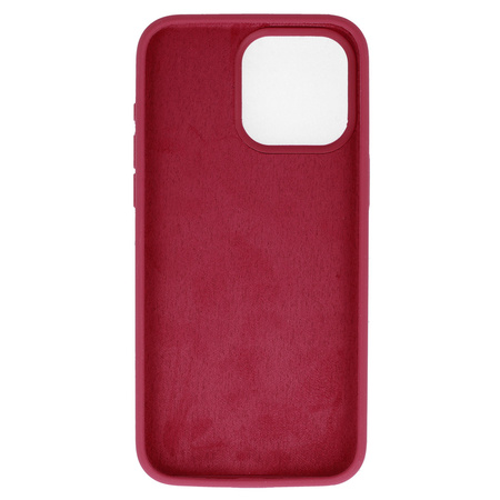 Silicone Lite Case do Iphone 13 bordowy