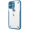 Nillkin Cyclops Case A durable case with a camera cover and a foldable stand for iPhone 13 Pro Max blue