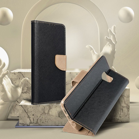 Kabura Fancy Book do  XIAOMI Redmi 9A czarny / złoty