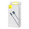 Baseus iPhone USB cable - Lightning 2m, 2.4A gray (CALD000516)