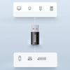 Baseus Ingenuity Series Mini USB 3.1 OTG auf USB Typ C Adapter schwarz (ZJJQ000101)