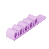 Silicone office organizer - purple