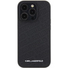 Karl Lagerfeld Quilted K Pattern case for iPhone 15 Pro Max - black